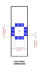 LCC-28 Breakout Board (9.5 x 9.5 mm, 1.27 mm)