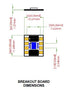 SON-8 Breakout Board (4 x 4 mm, 0.8 mm)