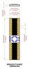 QFP-32 Breakout Board (5 x 5 mm, 0.5 mm)